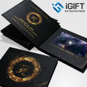 Brochure LCD - Thiệp Mời Video 7 Inch Cho Sự Kiện Hội Nghị