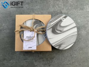 Lót Ly In Ấn Logo Thương Hiệu Công Ty Unios
