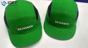 Mũ Lưỡi Trai Kiêm Mũ Bảo Vệ Đầu In Logo Heiniken