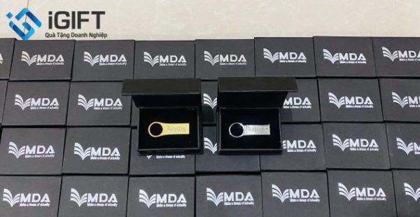 USB Kim Loại 16gb Khắc Logo Thương Hiệu MDA