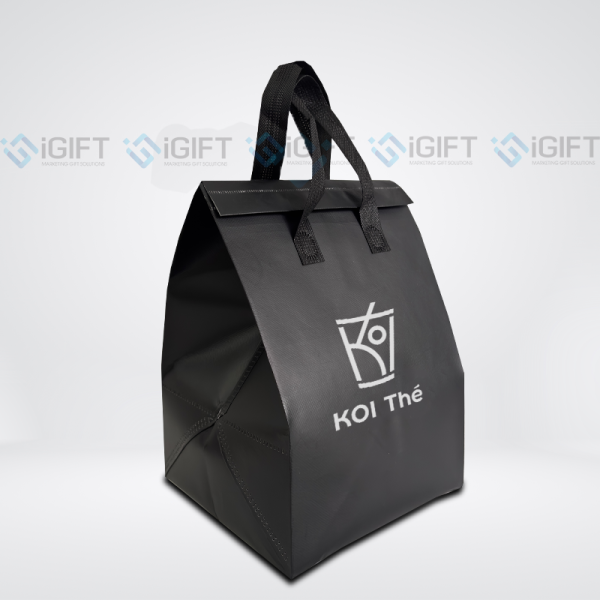 Túi giữ nhiệt vải không dệt – In logo KOI Thé