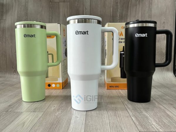 Bình giữ nhiệt in logo Emart