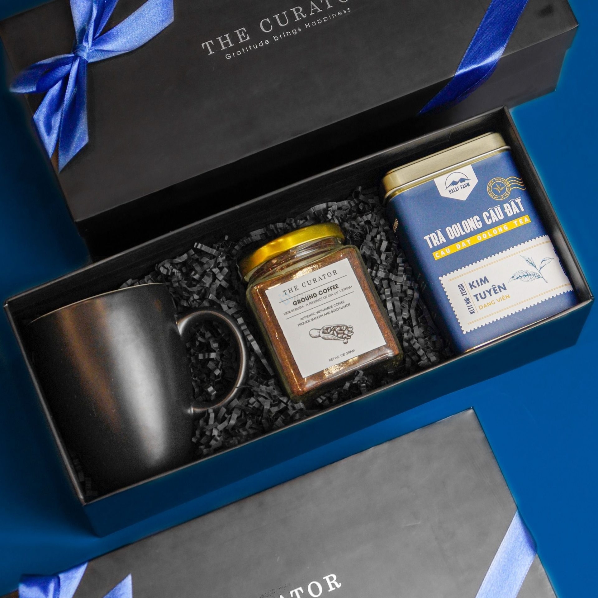 Bộ quà tặng trà và cafe dành cho doanh nhân nam Quà tặng công nghệ doanh nghiệp