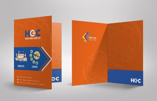 IN BÌA HỒ SƠ FOLDER
