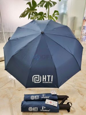 Ô dù cầm tay in logo HTI