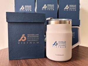 Ly giữ nhiệt lock and lock in logo Bleckmann