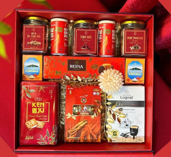 Set quà Tết sức khỏe - In logo theo yêu cầu - SQ05