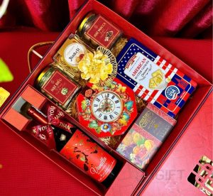 Set quà Tết sang trọng - In logo theo yêu cầu - SQ02