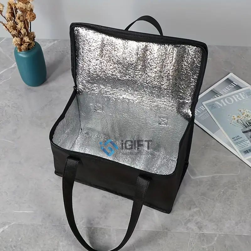 iGIFT - Xưởng sản xuất túi giữ nhiệt đựng trà sữa in logo 3 cấu tạo túi giữ nhiệt trà sữa