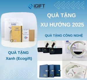 Xu hướng 2025: Quà tặng xanh và quà tặng công nghệ lên ngôi Quà tặng công nghệ doanh nghiệp