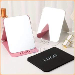 Gương trang điểm để bàn gấp gọn - In logo theo yêu cầu