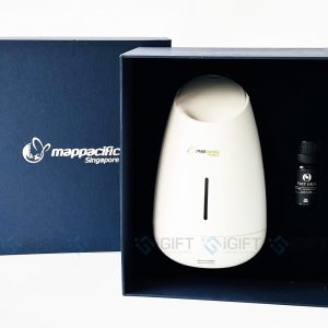Bộ quà tặng Máy xông tinh dầu Mipow Vaso 3.0 - In logo Map Pacific Singapore