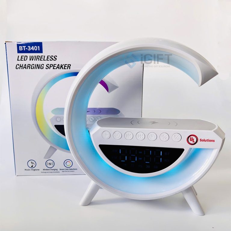 Đèn Loa Chữ G Đa Năng 6 In 1 – In logo UL Solution Quà tặng công nghệ doanh nghiệp