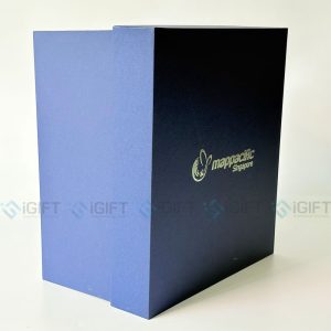 Hộp âm dương có xốp định hình sản phẩm - Ép kim logo theo yêu cầu