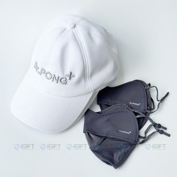 Khẩu trang vải - In ấn logo hãng mỹ phẩm Dr. Pong+