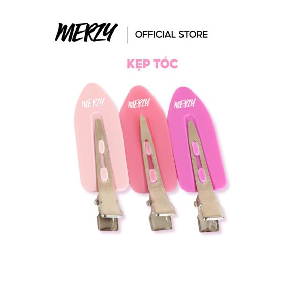 Kẹp tóc mỏ vịt - In logo brand mỹ phẩm theo yêu cầu