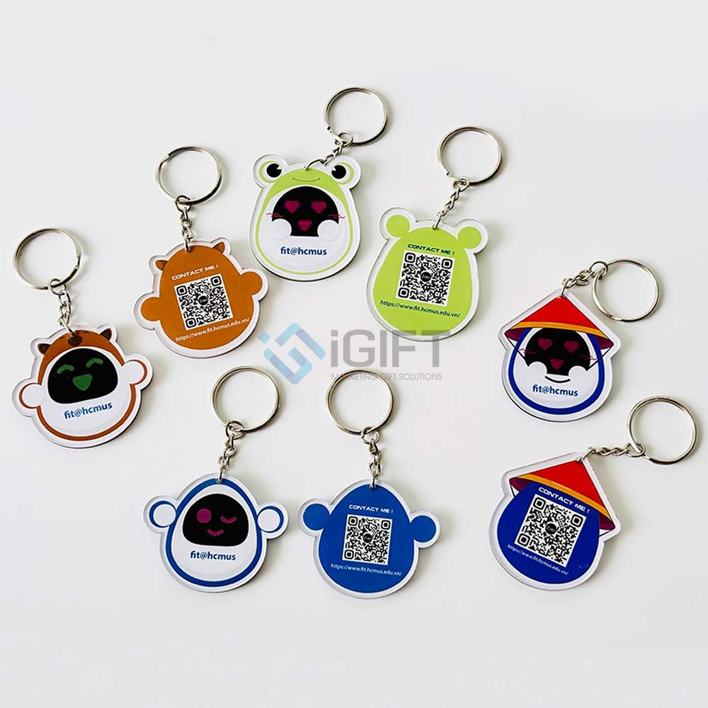 Phân Biệt 5+ Loại Móc Khóa Quảng Cáo| Đặt Làm Móc Khóa Theo Yêu Cầu Số Lượng Lớn Tại iGIFT Quà tặng công nghệ doanh nghiệp