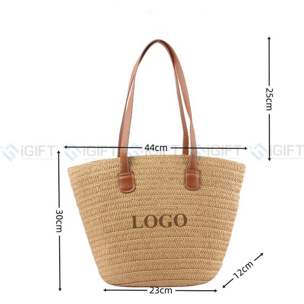 Túi cói in logo theo yêu cầu - Quà tặng bảo vệ môi trường
