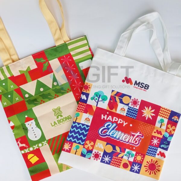 Túi Vải Canvas - In Logo Theo Yêu Cầu