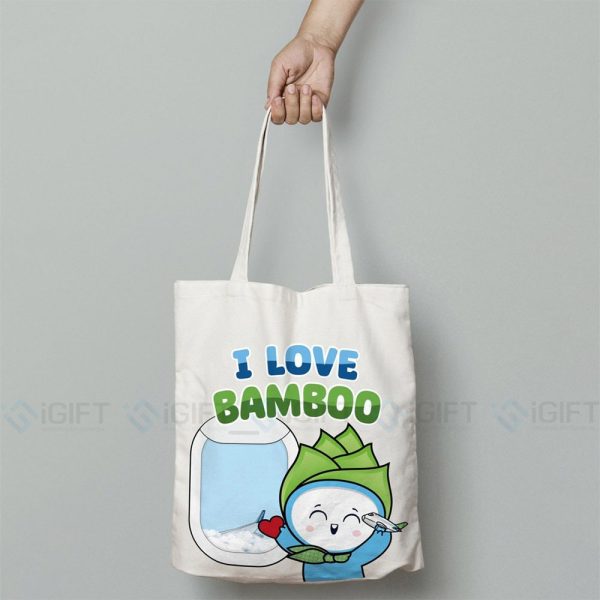 Túi Vải Canvas In Logo Theo Yêu Cầu - iGIFT