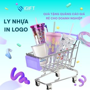 5+ mẫu ly nhựa in logo theo yêu cầu - Quà tặng quảng cáo giá rẻ Quà tặng công nghệ doanh nghiệp