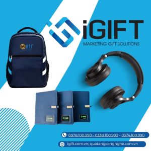 Bộ nhận diện thương hiệu iGIFT và cách mà khách hàng tiếp cận iGIFT Quà tặng công nghệ doanh nghiệp