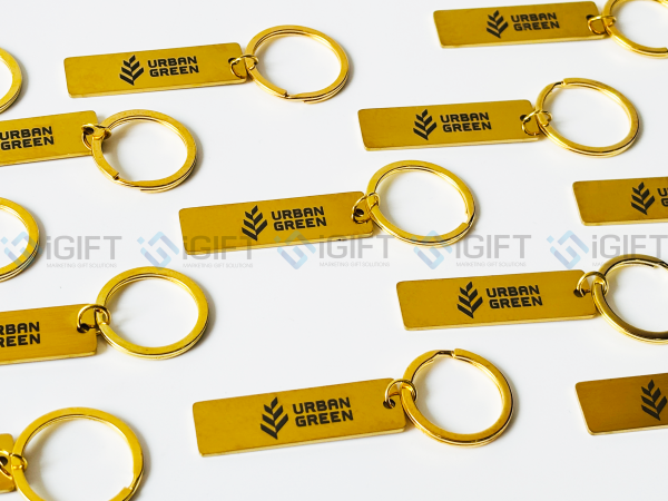 Móc khóa kim loại khắc logo theo yêu cầu