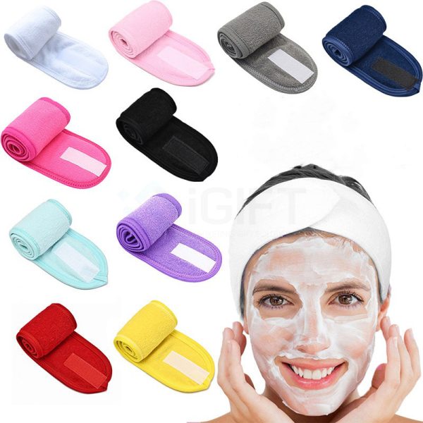 Băng đô quấn tóc - In thêu logo theo yêu cầu