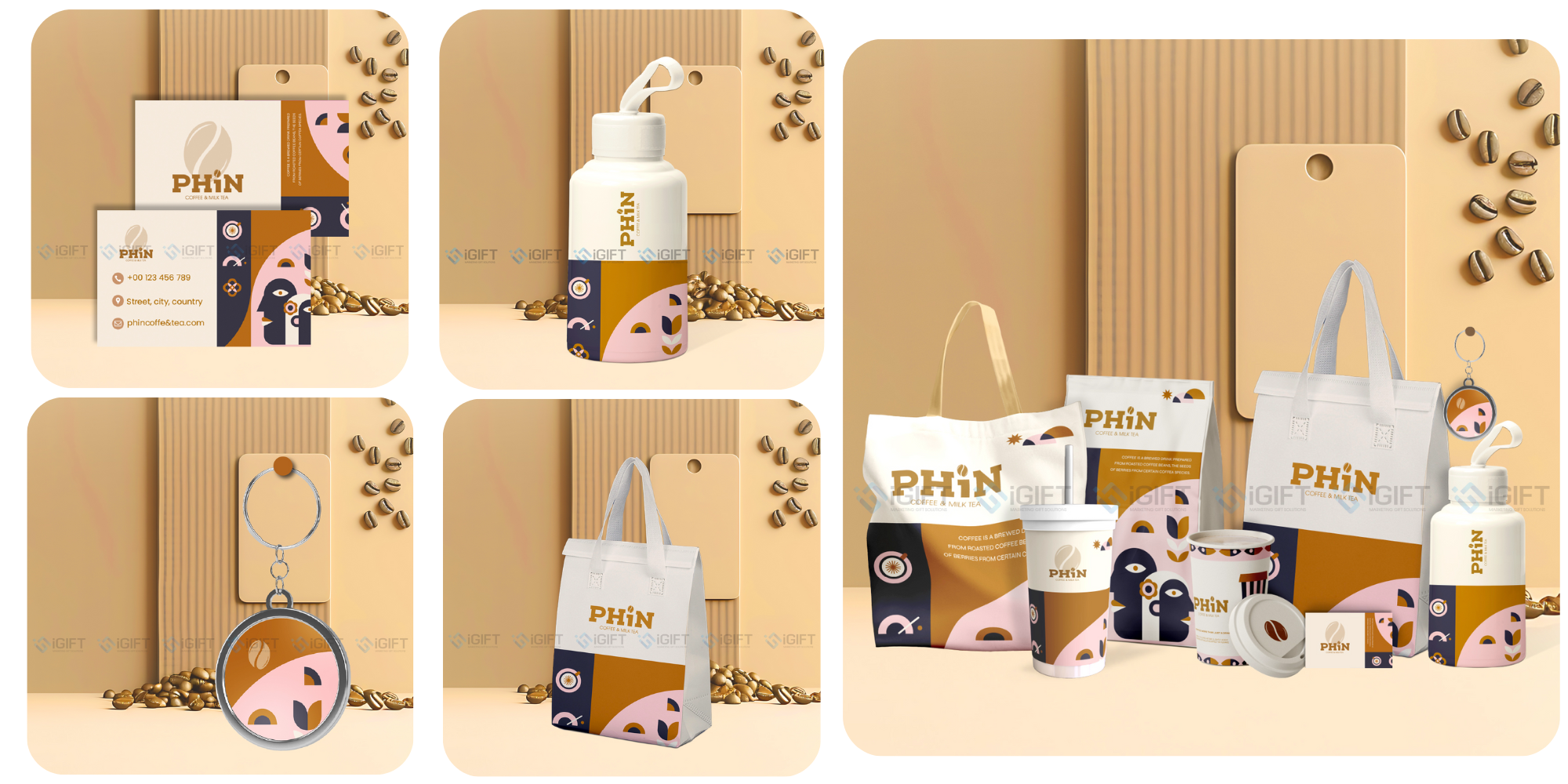 Bộ nhận diện thương hiệu F&B gồm những gì? Vì sao cần đầu tư từ đầu Quà tặng công nghệ doanh nghiệp