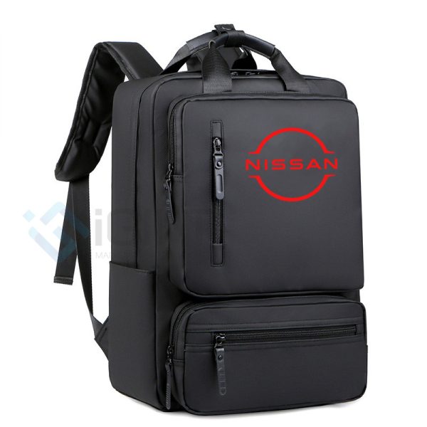 Balo laptop in logo theo yêu cầu - BL02