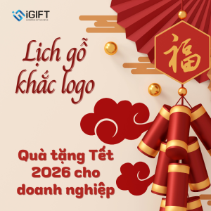 Chi phí làm lịch gỗ khắc logo cho doanh nghiệp: Bao nhiêu là hợp lý? Quà tặng công nghệ doanh nghiệp