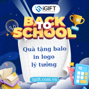 Balo In Logo – Quà Tặng Khai Giảng Được Ưa Chuộng Nhất 2025 Quà tặng công nghệ doanh nghiệp