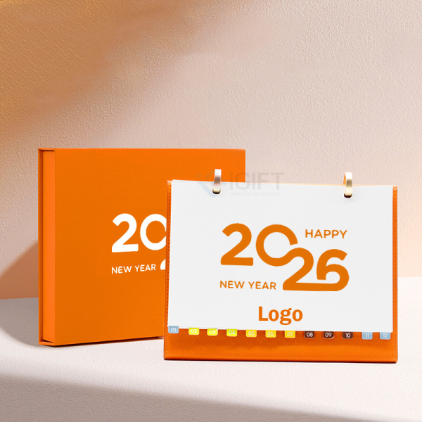 Lịch để bàn 2026 có nam châm - In logo theo yêu cầu