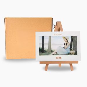 Lịch để bàn mini - In logo theo yêu cầu MS10 Quà tặng công nghệ doanh nghiệp
