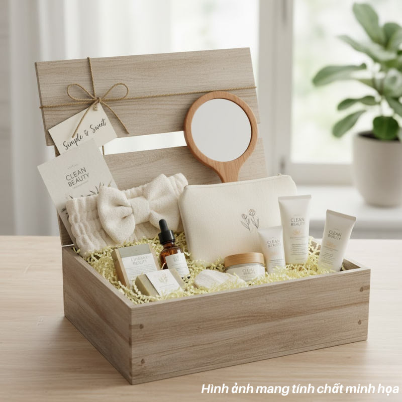 "Clean Beauty": Xu hướng & cơ hội quà tặng kèm cho nhãn hàng làm đẹp Quà tặng công nghệ doanh nghiệp