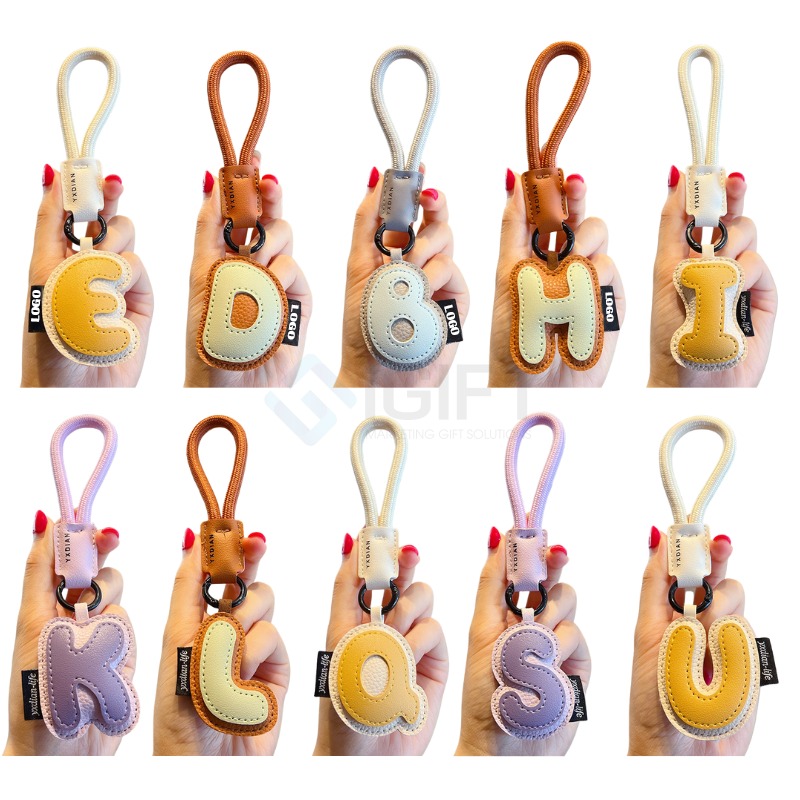 Móc khóa chữ cái tên brand - Tag logo in ấn theo yêu cầu Quà tặng công nghệ doanh nghiệp