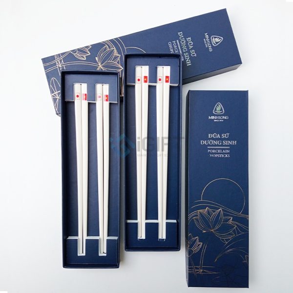 Set đũa sứ dưỡng sinh - In ấn theo yêu cầu