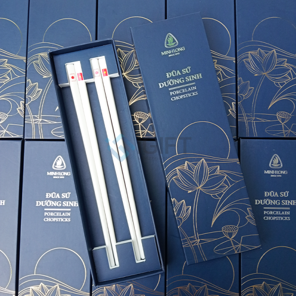 Set đũa sứ dưỡng sinh - In ấn theo yêu cầu