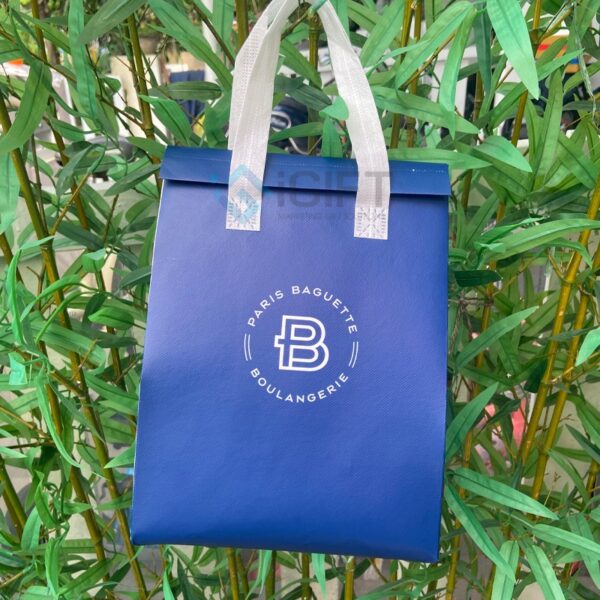 Túi giữ nhiệt bánh và cà phê - In logo thương hiệu Paris Baguette