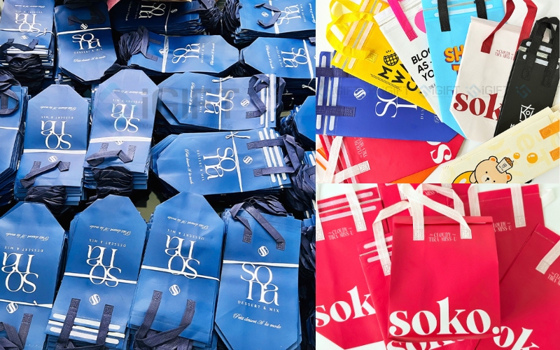 Sản xuất túi giữ nhiệt in logo tại xưởng | Tiến độ nhanh chóng 3 túi giữ nhiệt