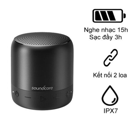 Loa Bluetooth Anker Soundcore Mini 2 - In logo theo yêu cầu Quà tặng công nghệ doanh nghiệp
