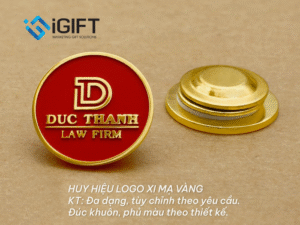Huy hiệu logo đồng đúc khuôn, xi mạ vàng, xi mạ bạc Quà tặng công nghệ doanh nghiệp