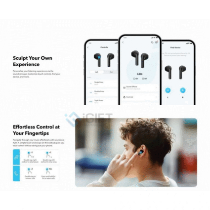 Tai nghe Bluetooth True Wireless Anker Soundcore K20i - In logo theo yêu cầu Quà tặng công nghệ doanh nghiệp