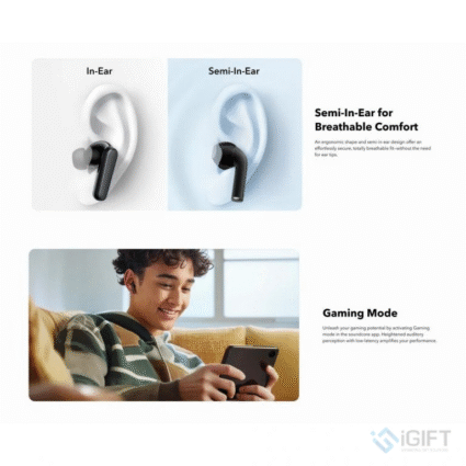 Tai nghe Bluetooth True Wireless Anker Soundcore K20i - In logo theo yêu cầu Quà tặng công nghệ doanh nghiệp