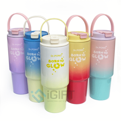 Bình giữ nhiệt in logo Dr.Pong 900ML 2 Bình giữ nhiệt in logo Dr.Pong 900ML Quà tặng công nghệ doanh nghiệp