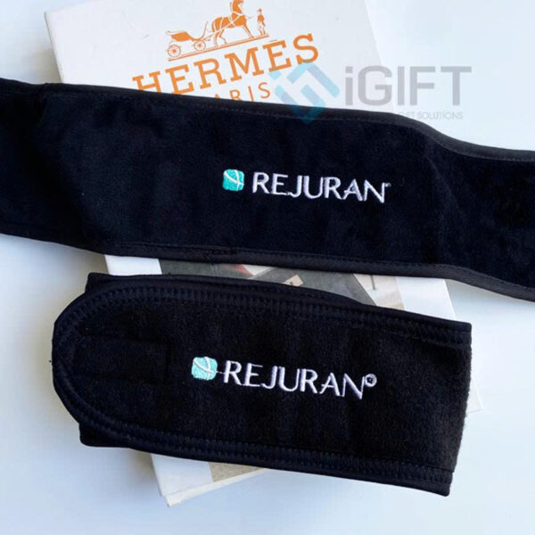 Băng đô quấn tóc - In thêu logo theo yêu cầu