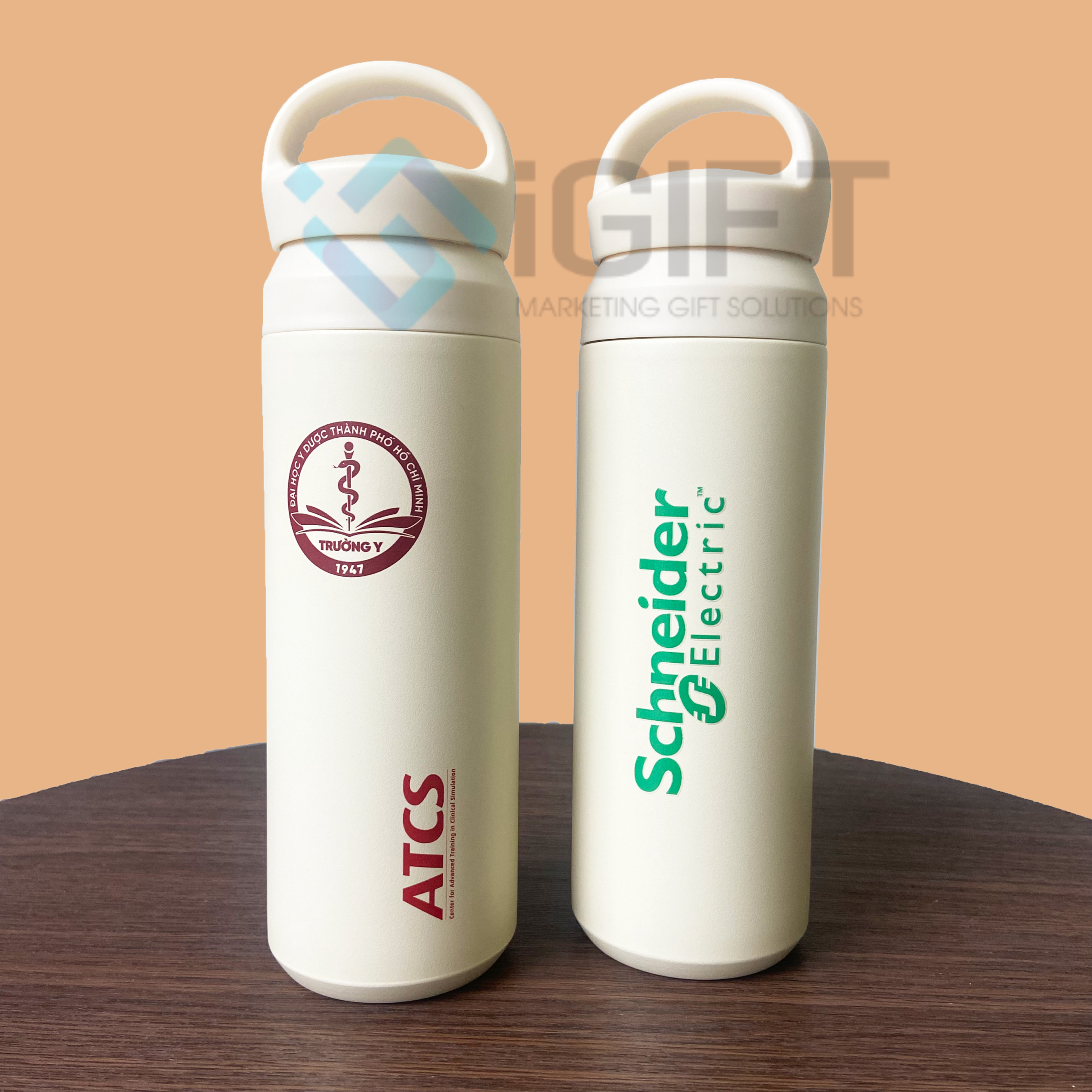 BÌNH GIỮ NHIỆT 500ML IN LOGO THEO YÊU CẦU
