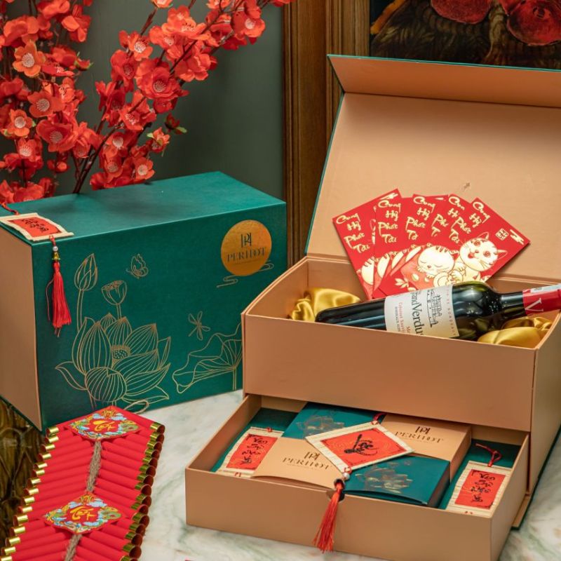Hộp quà tết in logo doanh nghiệp 2027 - Sang trọng, chuyên nghiệp 12 hop-qua-tet-nhieu-tang-2