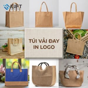 túi vải đay in logo
