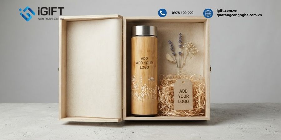 Bình giữ nhiệt vỏ tre khắc tên, logo theo yêu cầu - Quà tặng doanh nghiệp xanh 4 gia-binh-giu-nhiet-vo-tre